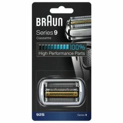 Sortie 🧨 Braun Tête De Rasage 92S Argent - Série 9 - Accessoires Rasage 💯