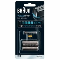 Promo 🎁 Braun Tête De Rasage WaterFlex Noire - Accessoires Rasage 🌟