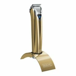 Bon marché 🎁 Wahl Stainless Steel Gold - 100th Anniversary - Tailleur De Barbe ⋅ Trimmer 🔥