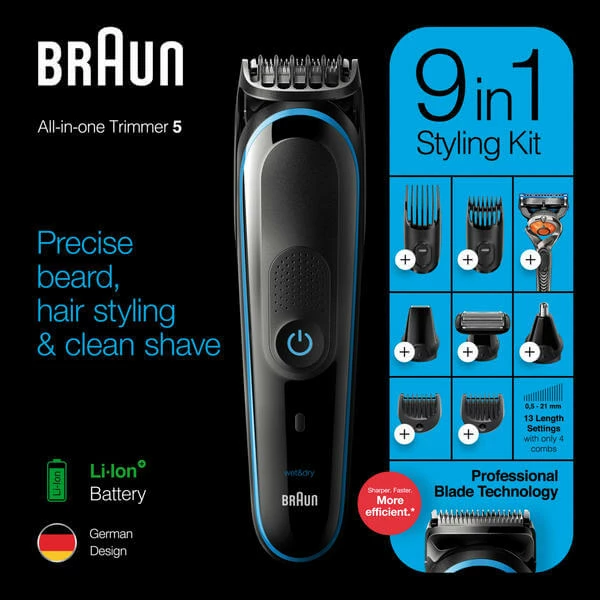 De gros ❤️ Braun Multigroomer MGK 5280 - Tailleur De Barbe ⋅ Trimmer 🥰 – Image 3