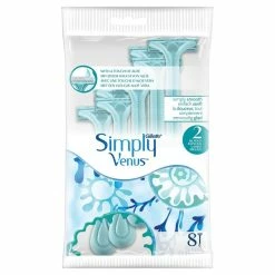 Meilleure vente ✔️ Gillette Venus Rasoir Pour Femmes Simply Venus2 8 Pièces - Rasoir Manuel 🌟