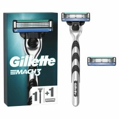 Meilleur prix 🎉 Gillette Rasoir Pour Hommes Mach3 2 Lames - Rasoir Manuel 🛒