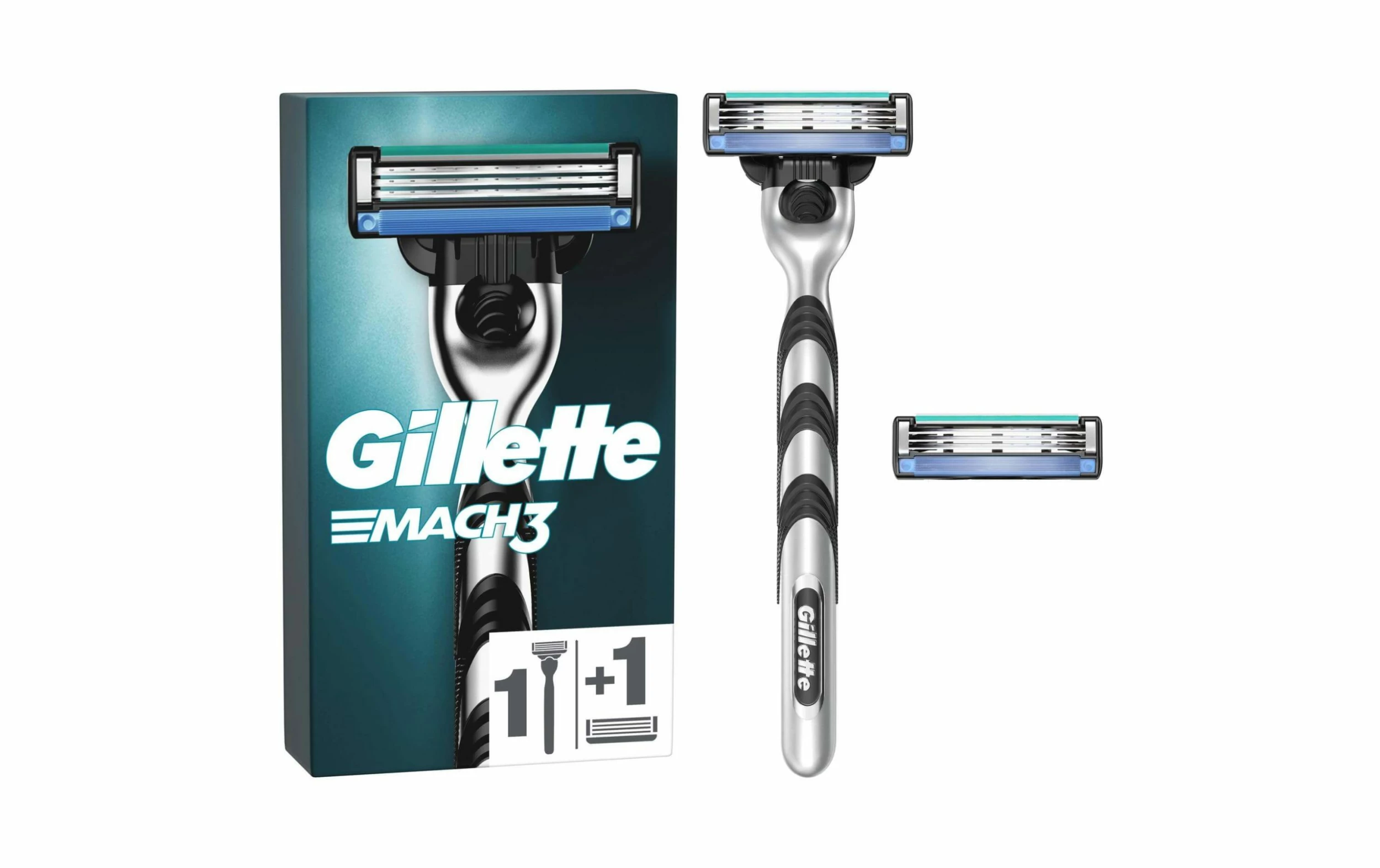 Meilleur prix 🎉 Gillette Rasoir Pour Hommes Mach3 2 Lames - Rasoir Manuel 🛒 3 Meilleur prix 🎉 Gillette Rasoir Pour Hommes Mach3 2 Lames - Rasoir Manuel 🛒