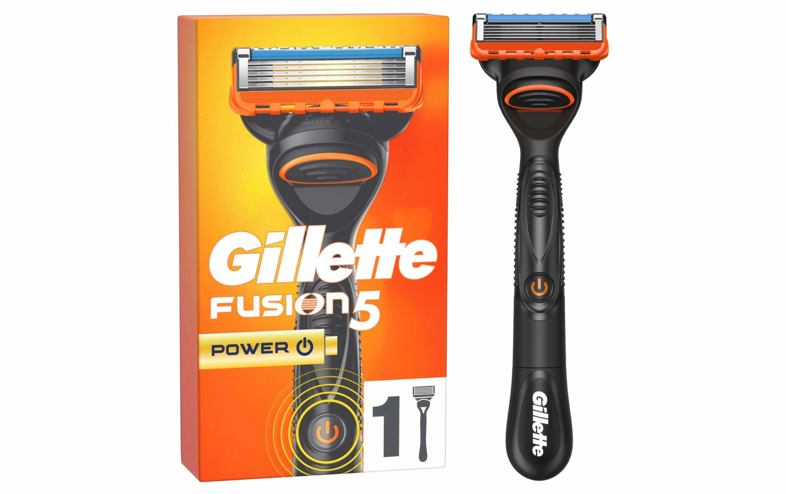 Vente flash 🎉 Gillette Rasoir Pour Hommes Fusion5 Power 1 Lame - Rasoir Manuel 🔔 3 Vente flash 🎉 Gillette Rasoir Pour Hommes Fusion5 Power 1 Lame - Rasoir Manuel 🔔