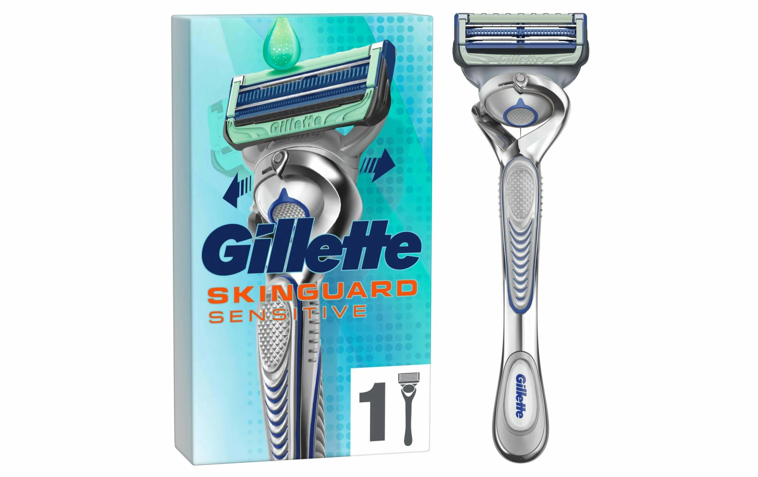 Grosses soldes ✔️ Gillette Rasoir Pour Hommes SkinGuard Sensitive Flex Aloe Vera 1 Lame - Rasoir Manuel 🛒 3 Grosses soldes ✔️ Gillette Rasoir Pour Hommes SkinGuard Sensitive Flex Aloe Vera 1 Lame - Rasoir Manuel 🛒