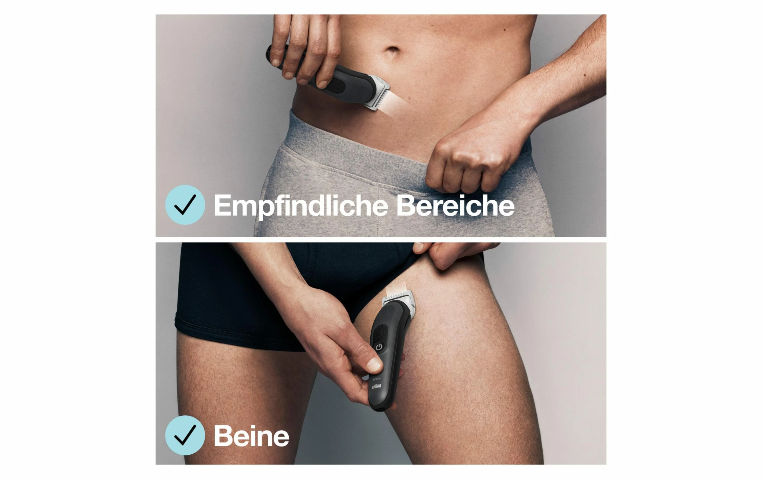 Le moins cher ⌛ Braun Rasoir Corporel Bodygroomer 3 BG3350 - Rasoir ⋅ Rasoir électrique 🌟 – Image 2