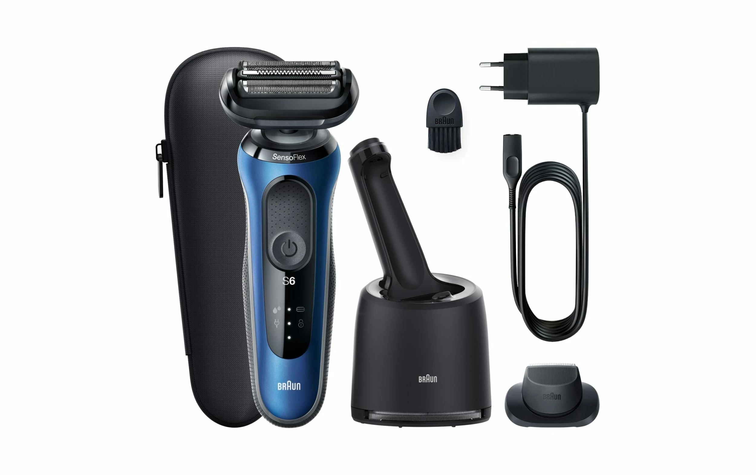Coupon 🌟 Braun Rasoir Pour Hommes Series 6 61-B7200CC Avec Station De Nettoyage - Rasoir ⋅ Rasoir électrique ✨ – Image 2