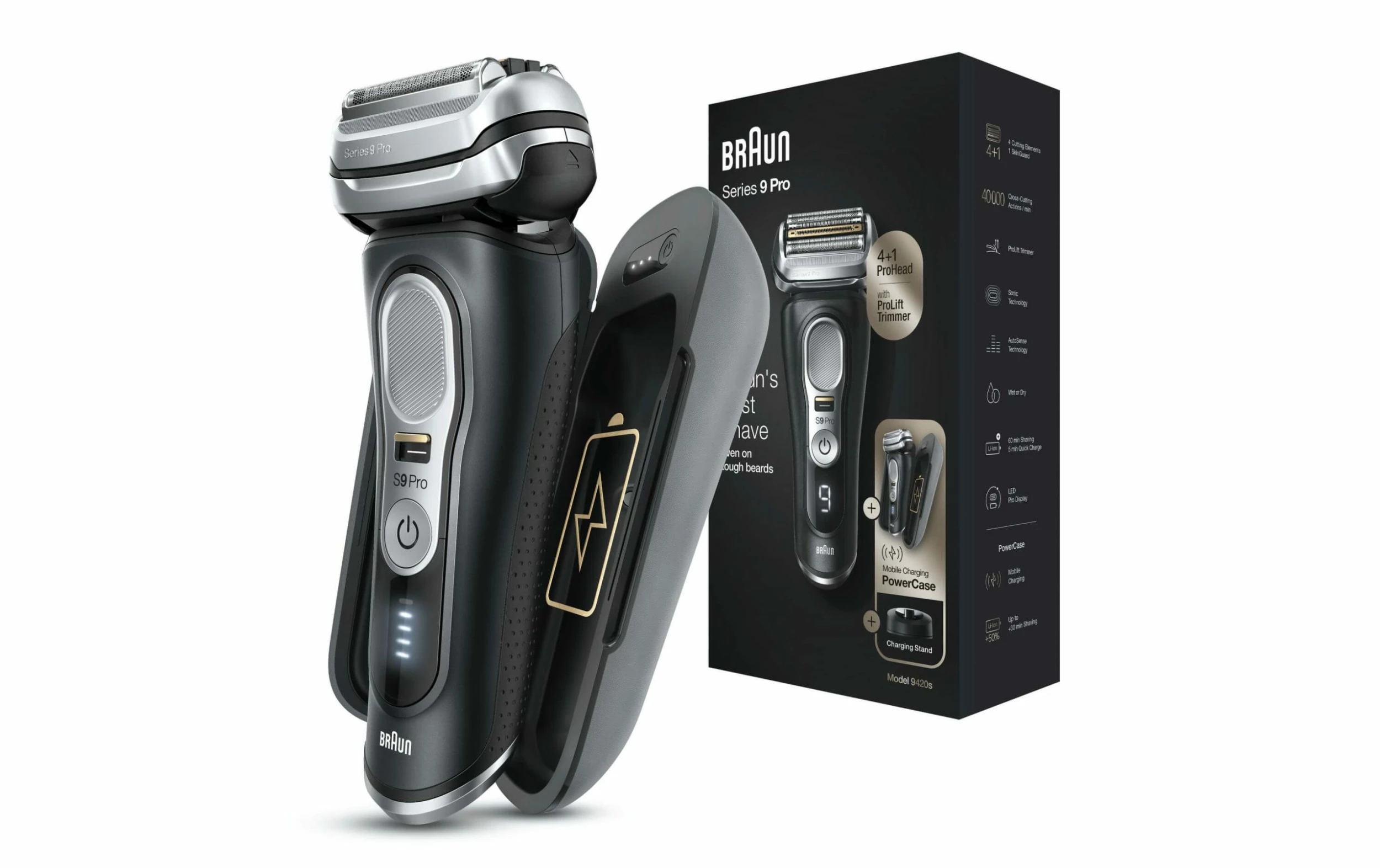Acheter 👏 Braun Rasoir Pour Hommes Series 9 Pro 9420s - Rasoir ⋅ Rasoir électrique ❤️