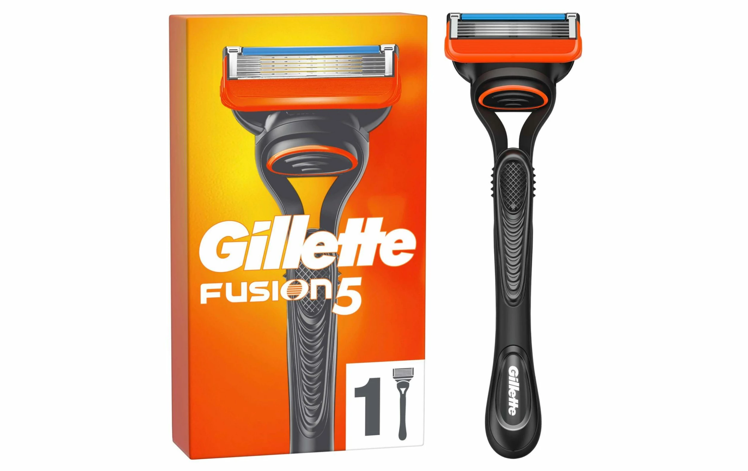 Bon marché ✔️ Gillette Rasoir Pour Hommes Fusion4 1 Lame - Rasoir Manuel 👏 3 Bon marché ✔️ Gillette Rasoir Pour Hommes Fusion4 1 Lame - Rasoir Manuel 👏