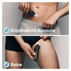 Alternative view of Budget 🧨 Braun Rasoir Corporel Bodygroomer 3 BG3340 - Rasoir ⋅ Rasoir électrique ❤️