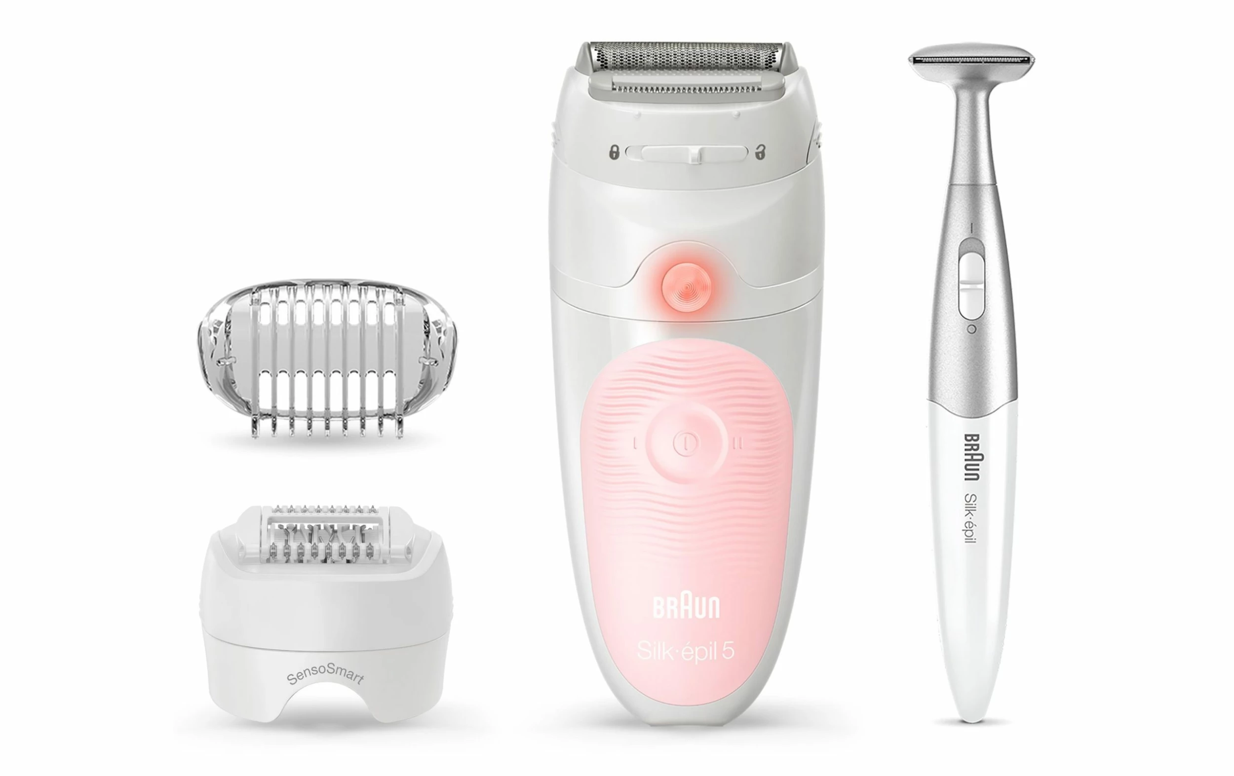 Grosses soldes ❤️ Braun Set D’épilation Silk-épil 5-820 SensoSmart - Epilateurs 🥰