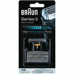 Les meilleures critiques de 😍 Braun Tête De Rasage 51S Argent - Série 5 Ancienne Génération - Accessoires Rasage ❤️
