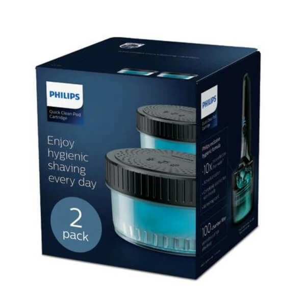 De gros 💯 Philips Cartouche Pour La Station De Nettoyage Quick Clean Pod - Accessoires Rasage 👍