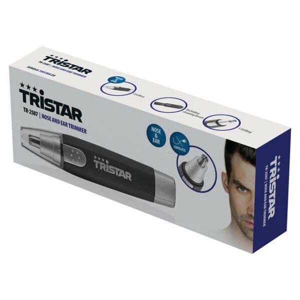 Vente flash ⭐ Tristar Tondeuse Nez Et Oreilles TR-2587 - Tailleur De Barbe ⋅ Trimmer 😀 – Image 2
