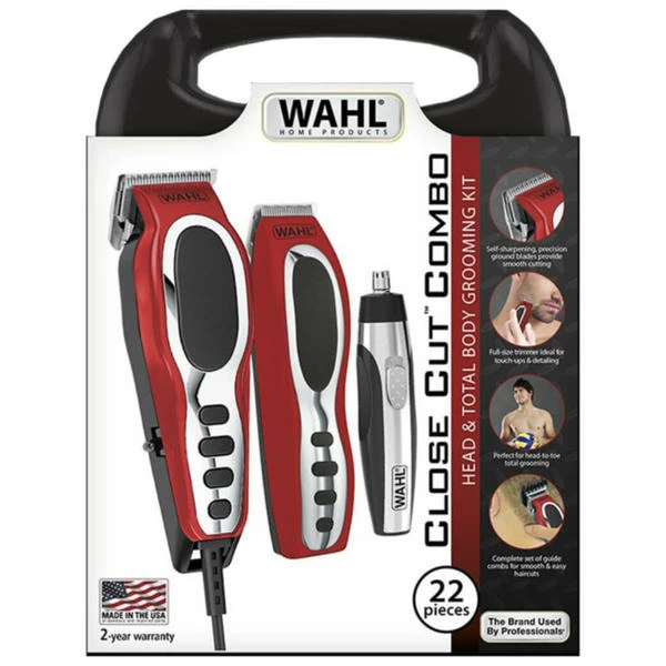 Le moins cher 🥰 Wahl Close Cut Combo Head Total Body Grooming Kit - Tondeuses 👍 – Image 3