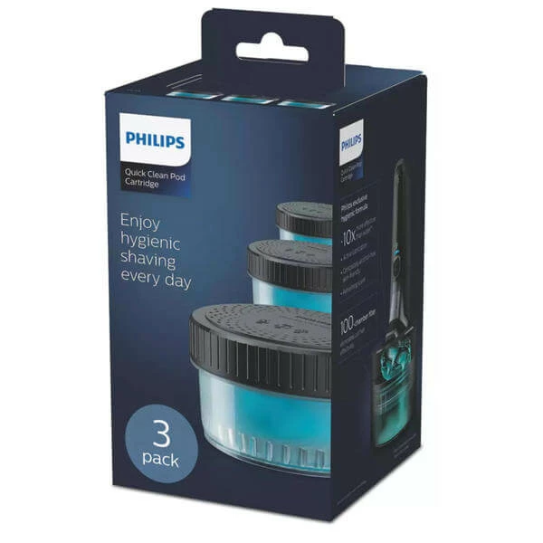 Bon marché 🔔 Philips Quick Clean Pod CC13/50 - Accessoires Rasage 🔔 4 Bon marché 🔔 Philips Quick Clean Pod CC13/50 - Accessoires Rasage 🔔 – Image 2
